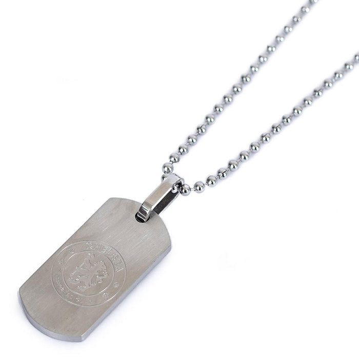 Chelsea FC Matt Finish Dog Tag & Chain - Excellent Pick