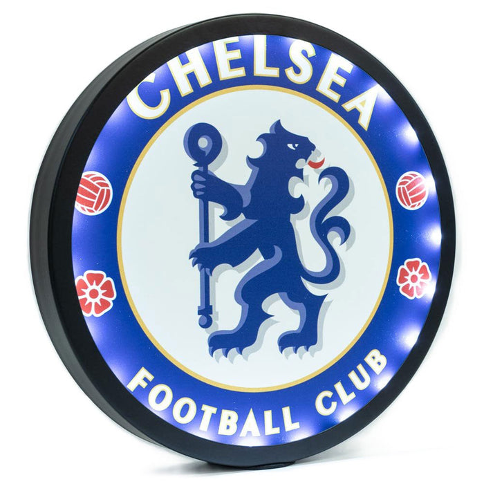 Chelsea FC Metal LED Logo Sign - Excellent Pick