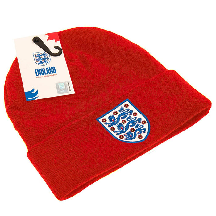 England FA Red Cuff Beanie - Excellent Pick