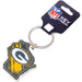 Green Bay Packers State Shape Keyring - Excellent Pick