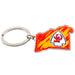 Kansas City Chiefs State Shape Keyring - Excellent Pick