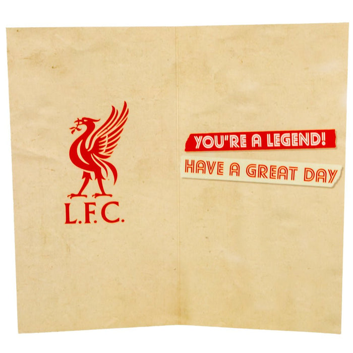 Liverpool FC Dad Birthday Card - Excellent Pick