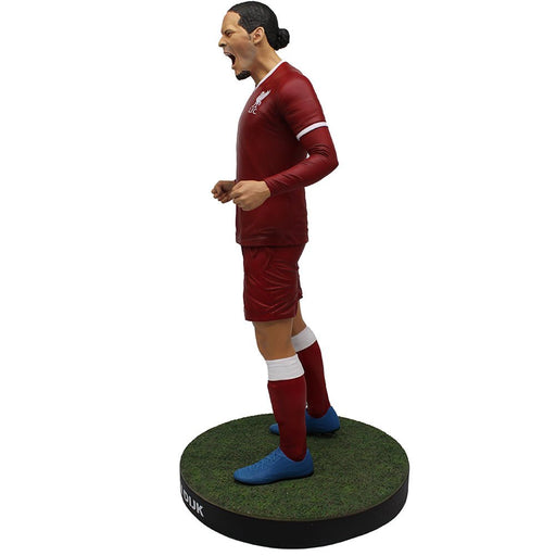 Liverpool FC Football's Finest Virgil Van Dijk Premium 60cm Statue - Excellent Pick