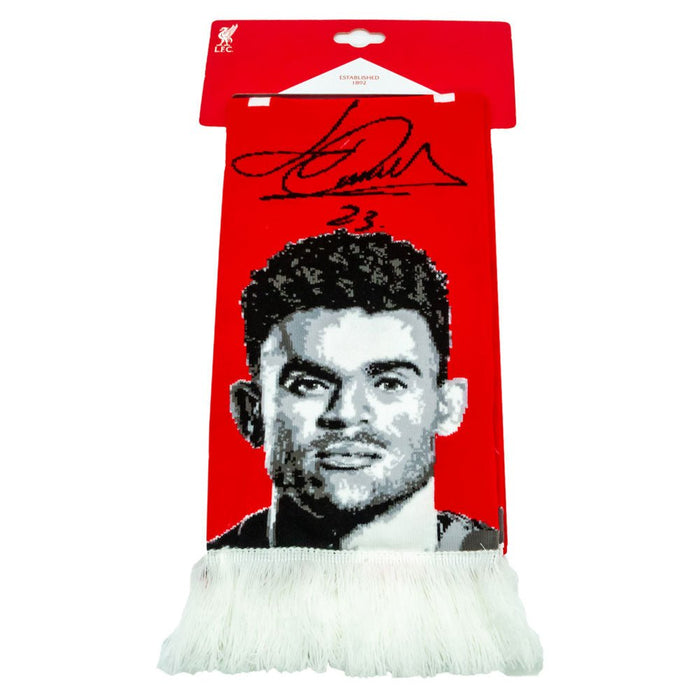 Liverpool FC Luis Diaz Scarf - Excellent Pick