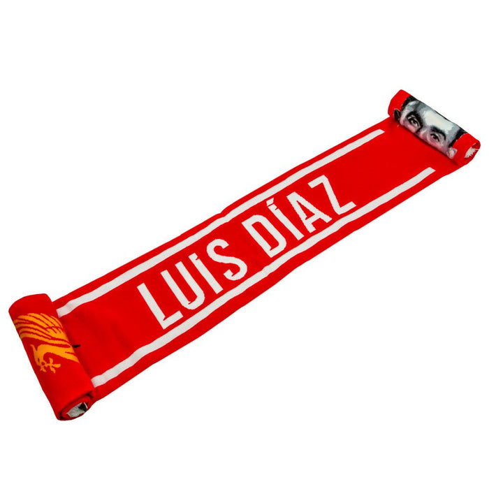 Liverpool FC Luis Diaz Scarf - Excellent Pick