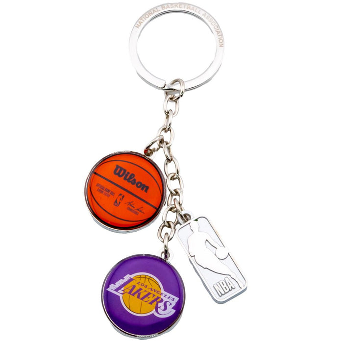 Los Angeles Lakers Charm Keyring - Excellent Pick