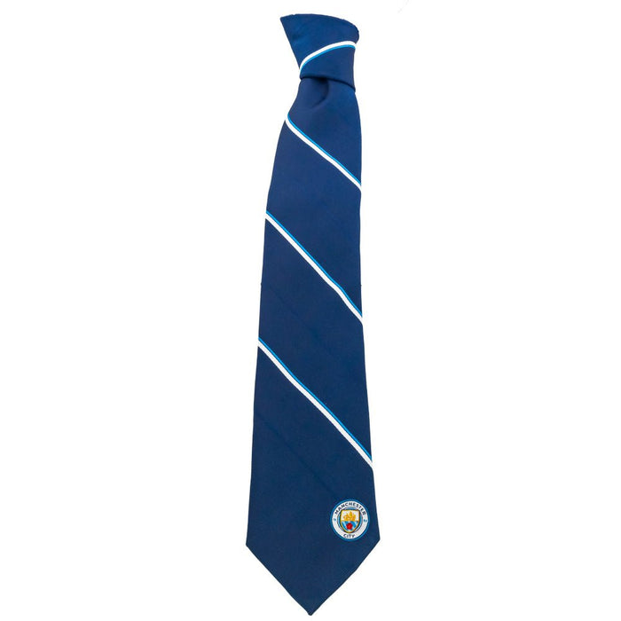 Manchester City FC Stripe Tie - Excellent Pick