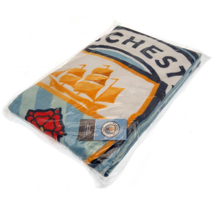 Manchester City FC Stripe Towel - Excellent Pick