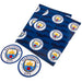 Manchester City FC Text Gift Wrap - Excellent Pick