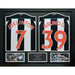 Newcastle United FC Bruno Guimaraes & Joelinton Signed Shirts (Dual Framed) - Excellent Pick