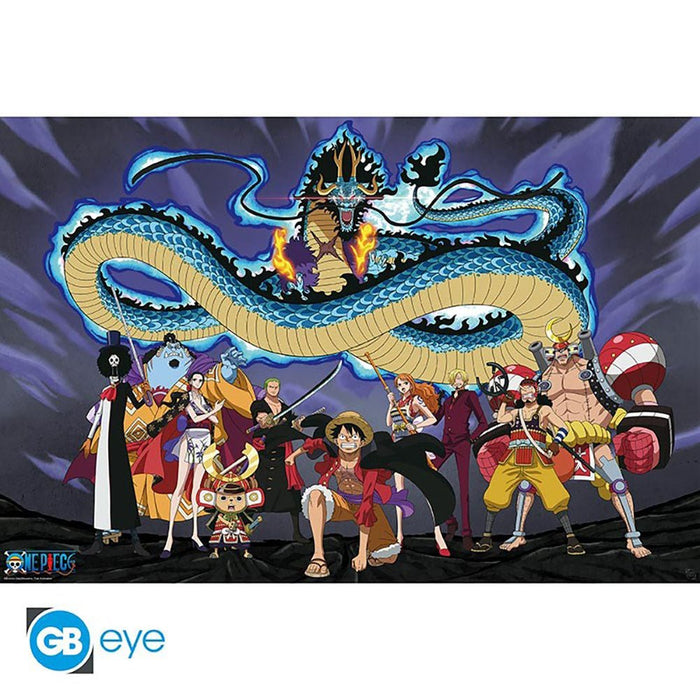 One Piece Poster Crew Versus Kaido 158 - Excellent Pick