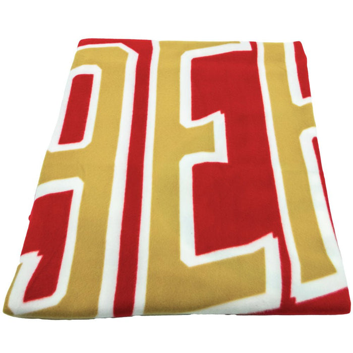 San Francisco 49ers Fleece Blanket - Excellent Pick