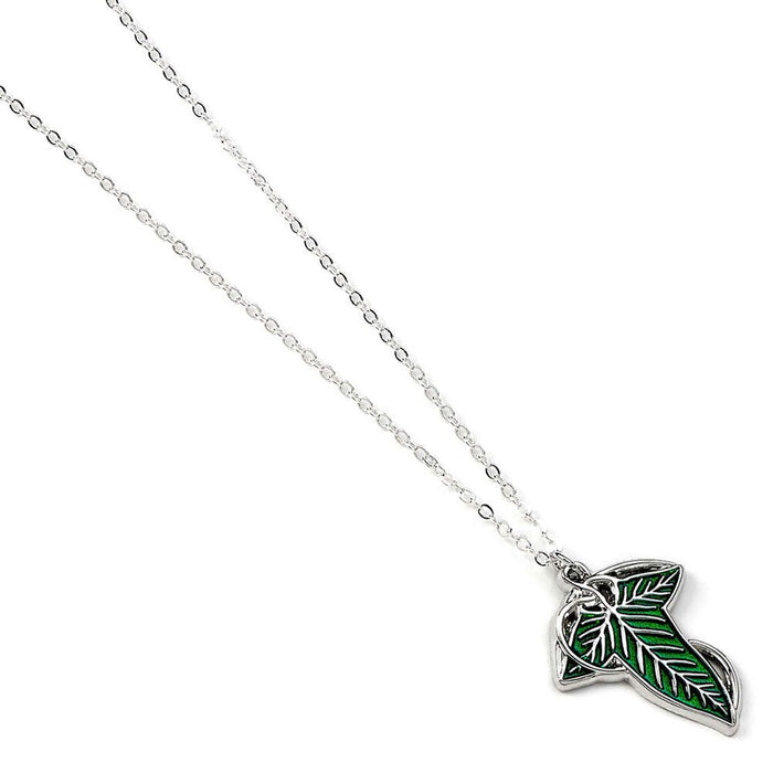 The Lord Of The Rings Silver Plated Necklace Leaf Of Lorien - Excellent Pick