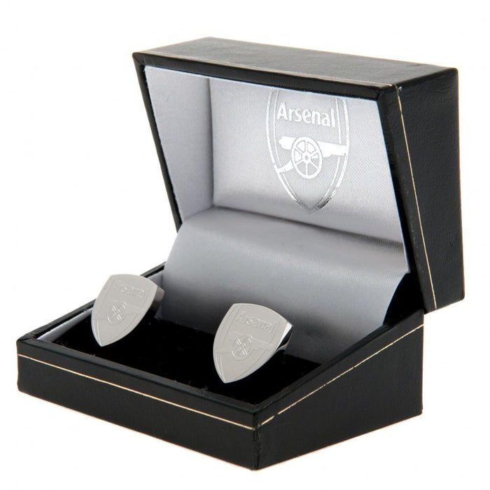 Arsenal FC Stainless Steel Formed Cufflinks - Excellent Pick