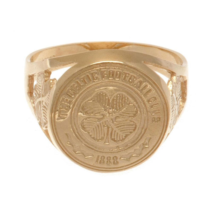Celtic FC 9ct Gold Crest Ring Large - Excellent Pick