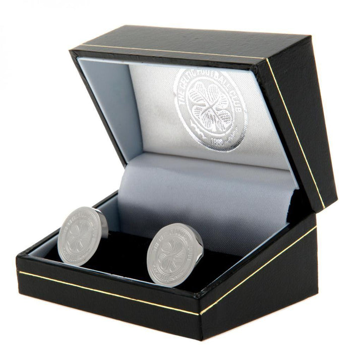 Celtic FC Stainless Steel Formed Cufflinks - Excellent Pick