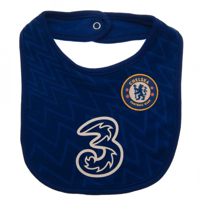 Chelsea Fc 2 Pack Bibs By - Excellent Pick