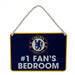 Chelsea FC Bedroom Sign No1 Fan - Excellent Pick