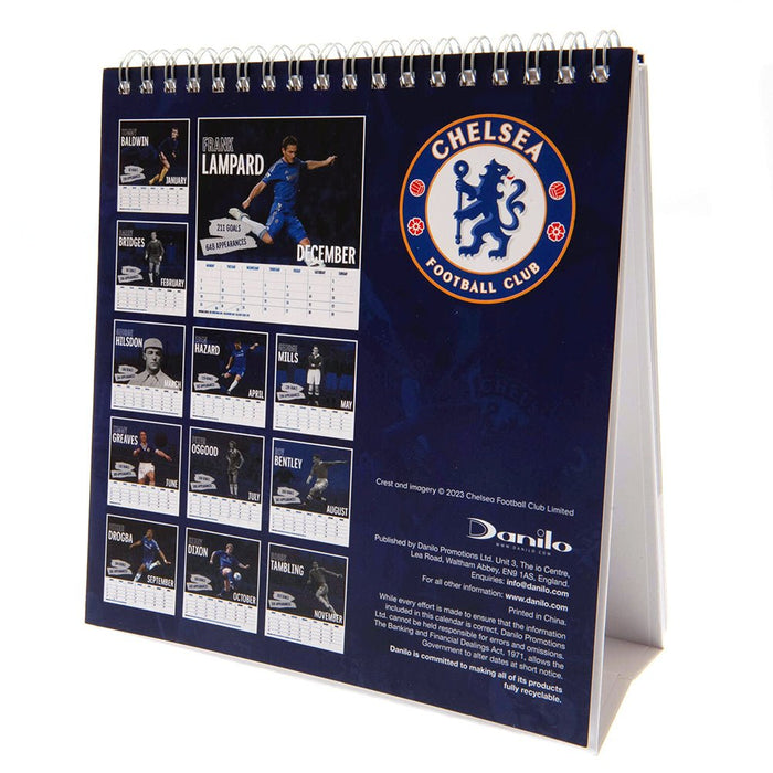 Chelsea FC Desktop Calendar 2024 - Excellent Pick