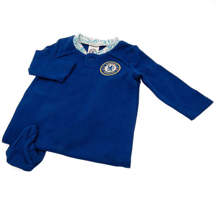 Chelsea FC Sleepsuit 6-9 Mths LT - Excellent Pick