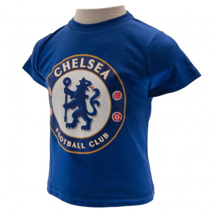 Chelsea FC T Shirt & Short Set 12/18 mths - Excellent Pick