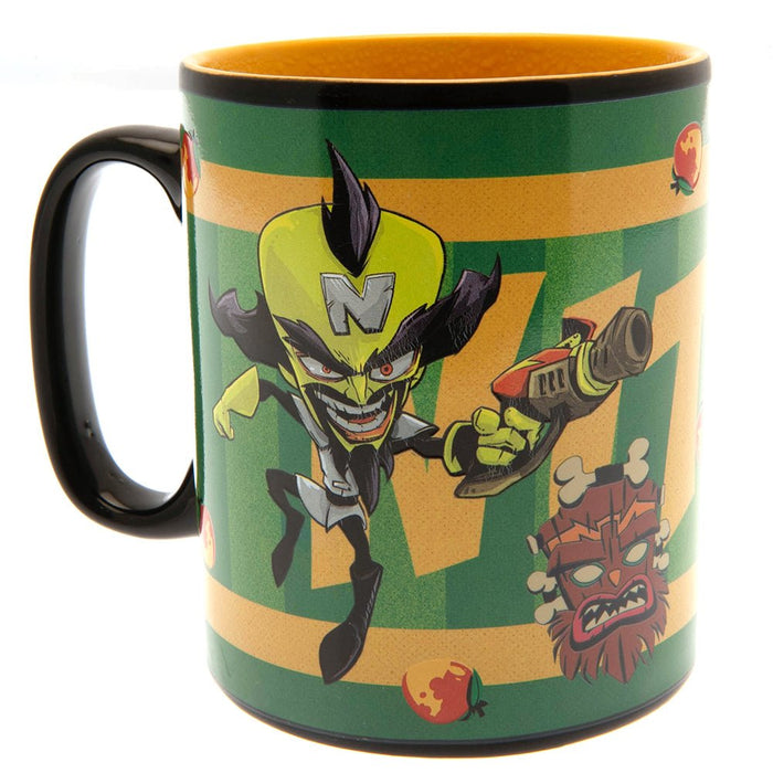 Crash Bandicoot Heat Changing Mega Mug - Excellent Pick