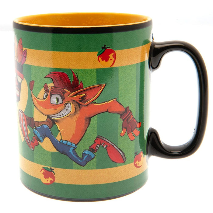 Crash Bandicoot Heat Changing Mega Mug - Excellent Pick