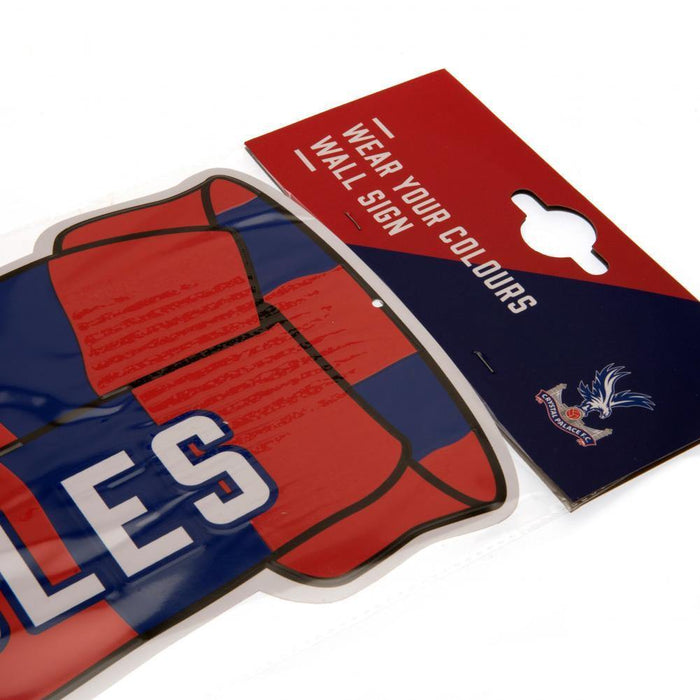 Crystal Palace FC Show Your Colours Sign - Excellent Pick