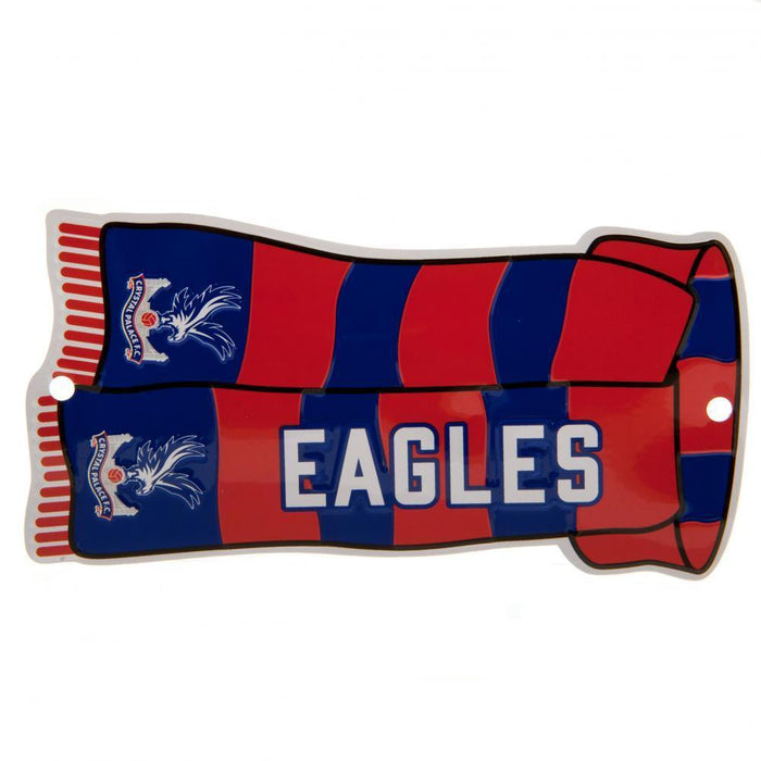 Crystal Palace FC Show Your Colours Window Sign - Excellent Pick