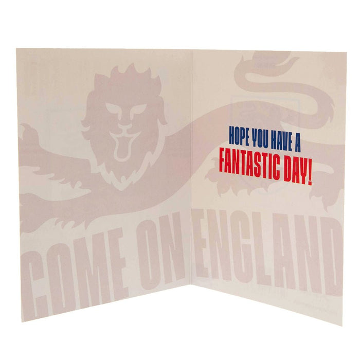 England FA Birthday Card - Excellent Pick