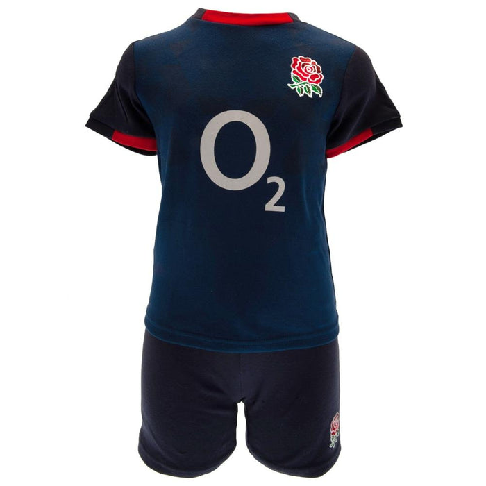 England RFU Shirt & Short Set 3/6 mths NV - Excellent Pick