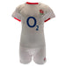 England RFU Shirt & Short Set 3/6 mths ST - Excellent Pick