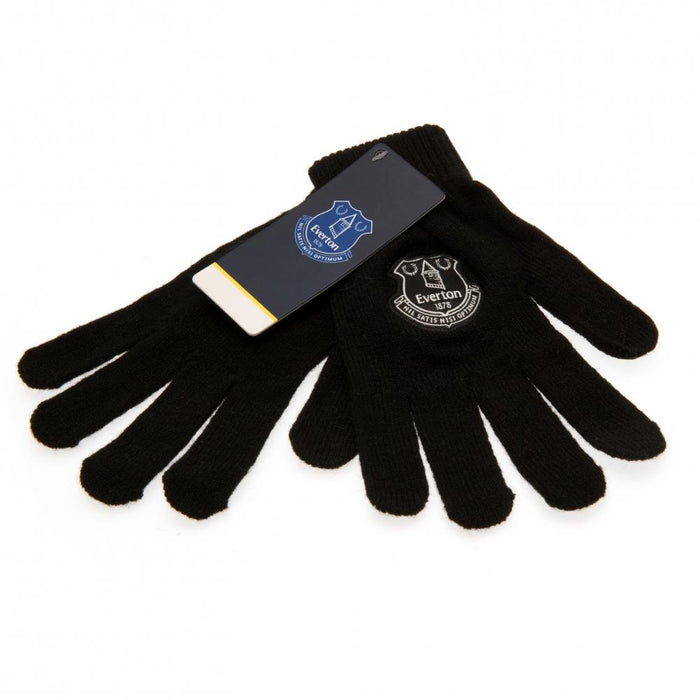 Everton Fc Knitted Gloves Junior - Excellent Pick
