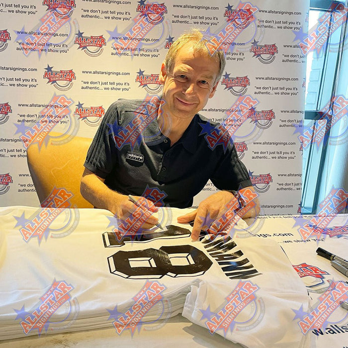 Germany Klinsmann Signed Shirt (Framed) - Excellent Pick