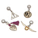 Harry Potter Silver Plated Slider Charm Set - Excellent Pick