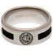 Leicester City FC Black Inlay Ring Small - Excellent Pick
