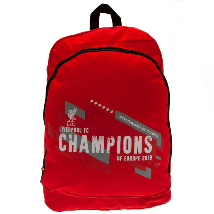 Liverpool FC Champions Of Europe Backpack - Excellent Pick