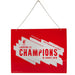Liverpool FC Champions Of Europe Metal Sign - Excellent Pick