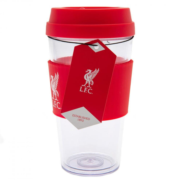 Liverpool FC Clear Grip Travel Mug LB - Excellent Pick