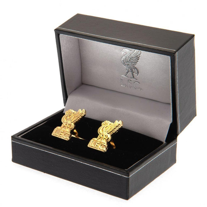 Liverpool FC Gold Plated Cufflinks LB - Excellent Pick