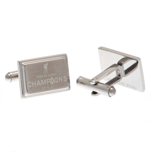 Liverpool FC Premier League Champions Stainless Steel Cufflinks - Excellent Pick