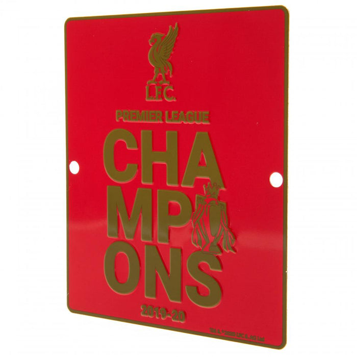Liverpool FC Premier League Champions Window Sign - Excellent Pick