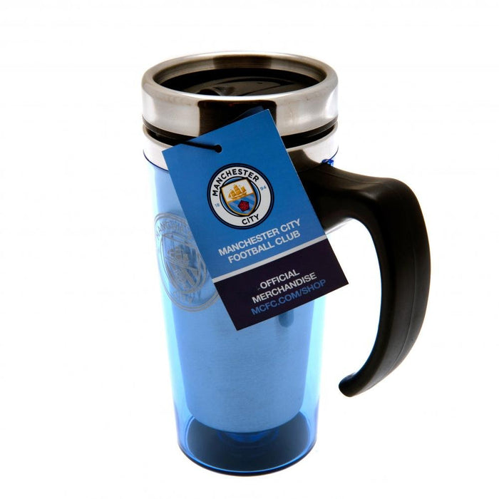 Manchester City FC Handled Travel Mug - Excellent Pick