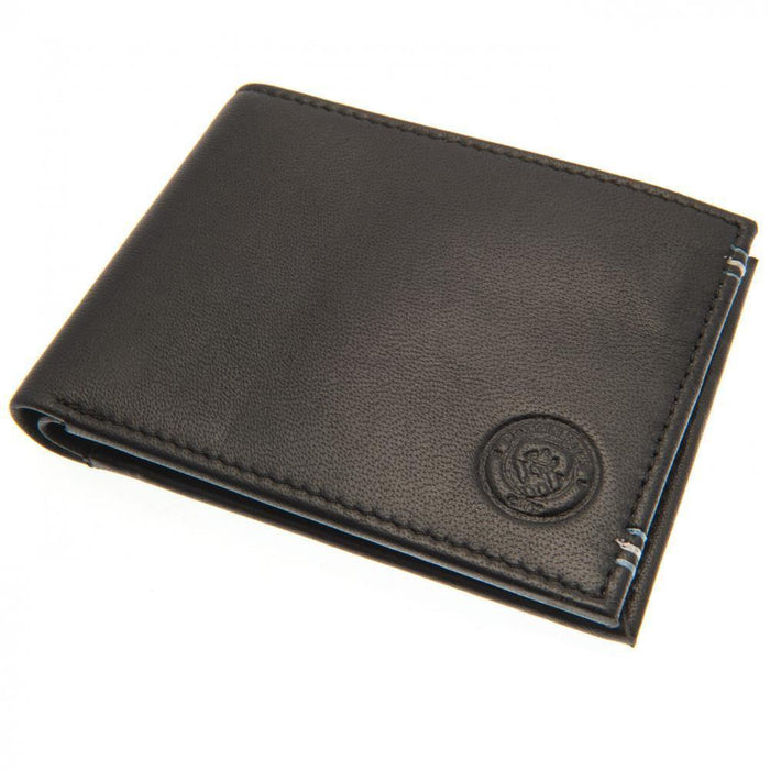 Manchester City FC Leather Stitched Wallet - Excellent Pick