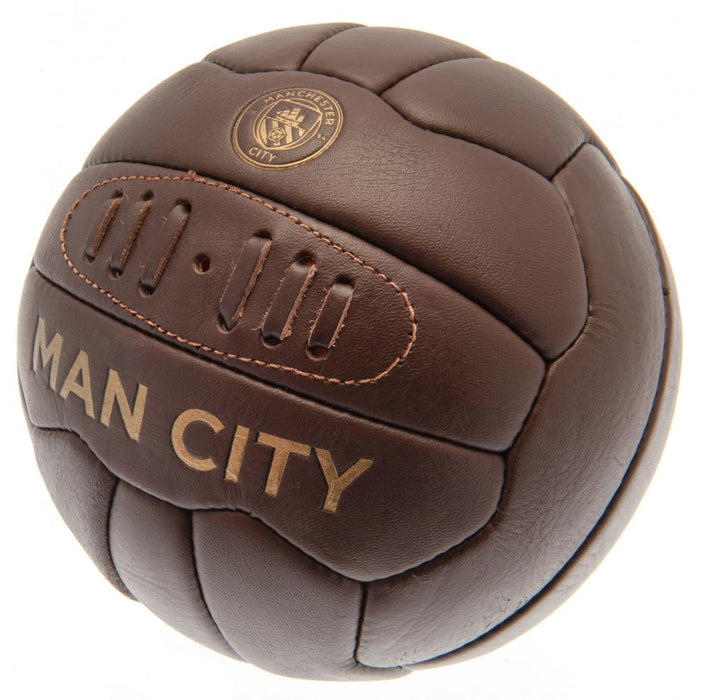 Manchester City FC Retro Heritage Football - Excellent Pick