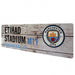 Manchester City FC Rustic Garden Sign - Excellent Pick