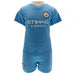 Manchester City Fc Shirt Short Set 3 6 Mths Sq - Excellent Pick
