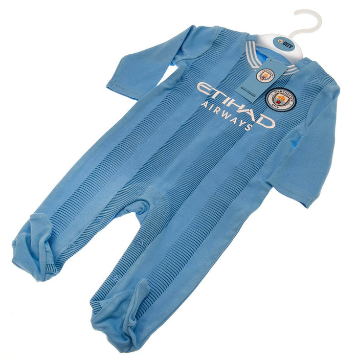 Manchester City FC Sleepsuit 9/12 mths ES - Excellent Pick