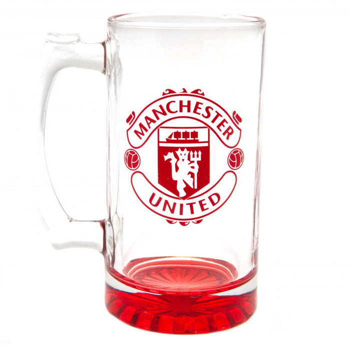 Manchester United Fc Stein Glass Tankard Cc - Excellent Pick