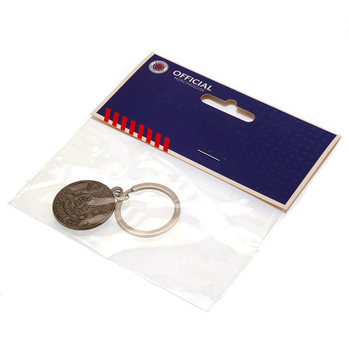 Rangers FC Keyring Ready Crest AS - Excellent Pick